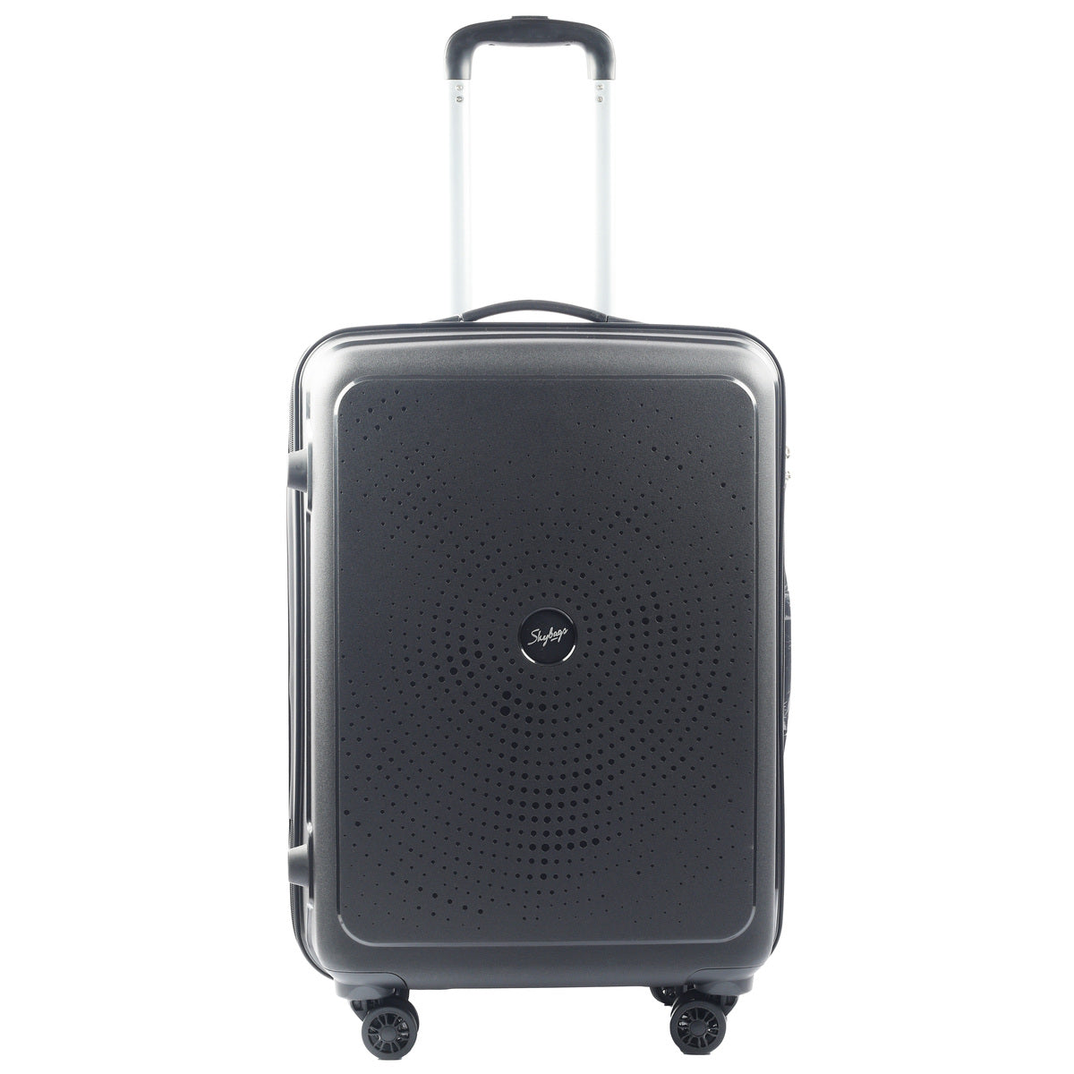 Skybags Zap 55cm 8 Wheel Hardcase Trolley Jet Black, ZAP55BLK