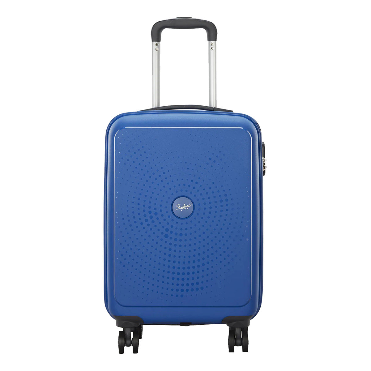 Skybags Zap 55cm 8 Wheel Hardcase Trolley Blue, ZAP55BLU