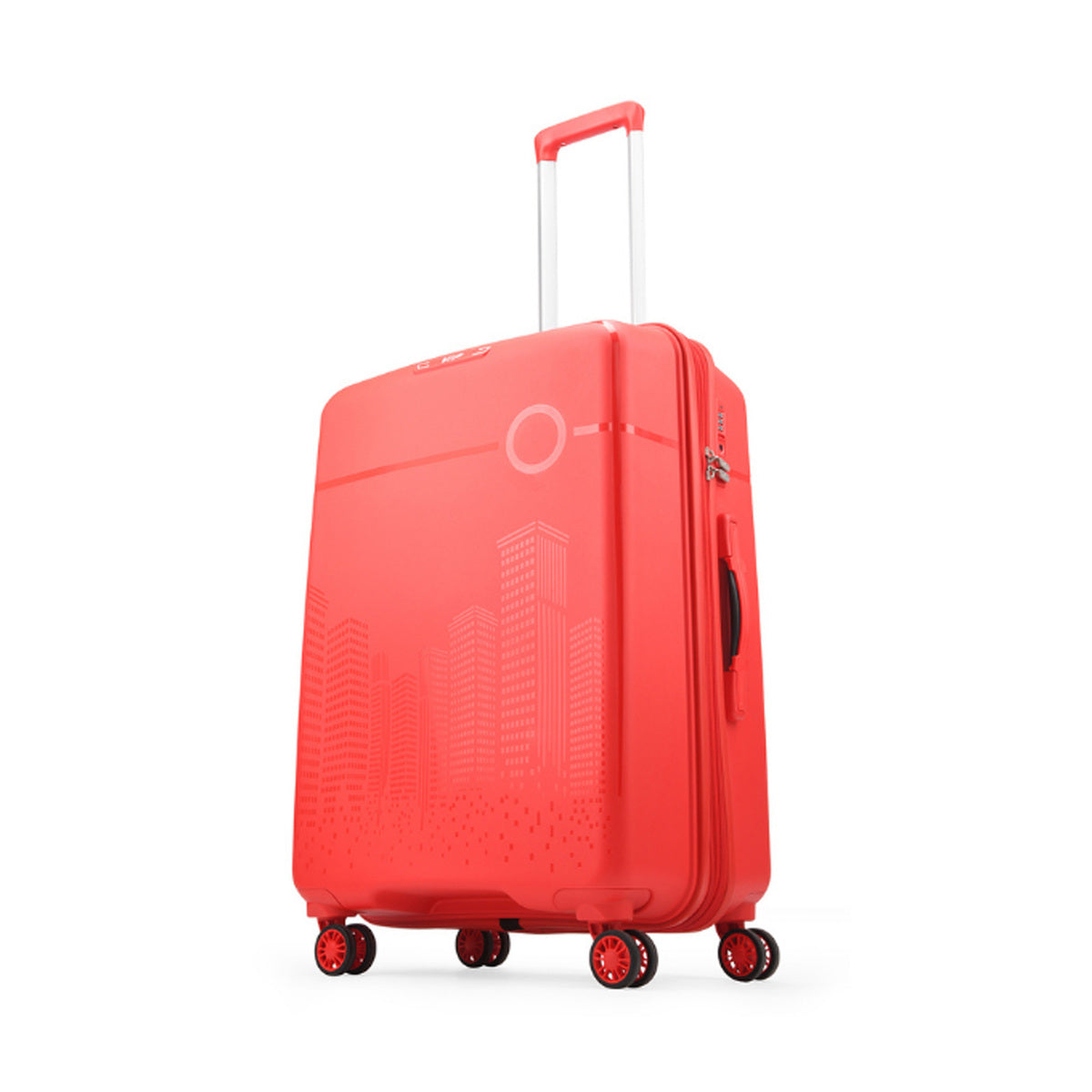 VIP Cityscape Plus 67cm Hardcase Trolley Red, CITYSCAPEPLUS67RD