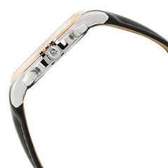 Titan Men's Watch Analog White Dial With Black Leather Strap, 1489KL03