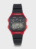 Casio Men's Watch Digital, Black Dial Black Resin Strap, AE-1300WH-4AVDF