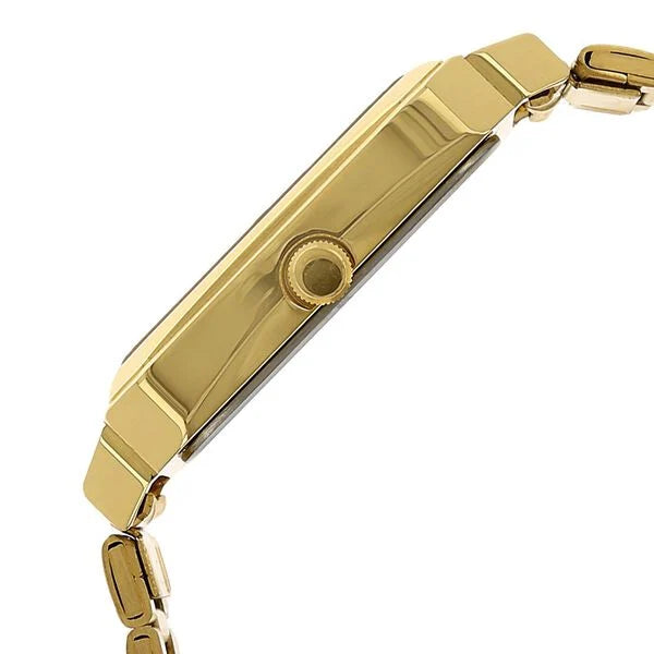 Titan Quartz Analog Men's Watch Champagne Dial With  Gold Stainless Steel Strap,1581YM05