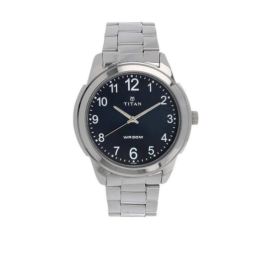 Titan, Men, Analog, Watch, Blue Dial, 1585SM05