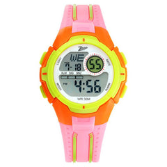 Zoop By Titan Kid's Watch Digital Dial With PU Pink Strap, 16008PP03