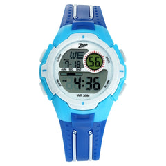 Zoop By Titan Kid's Watch Digital Dial With Blue PU Strap, 16008PP05