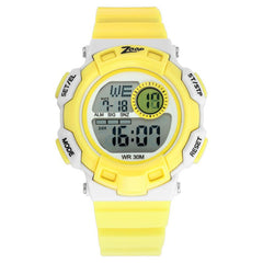 Zoop By Titan Kid's Watch Digital Dial With Yellow PU Strap, 16009PP03