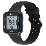 Zoop Digital Watch Kids Girls Watch with Black Dial and Black Strap, 16022PP03