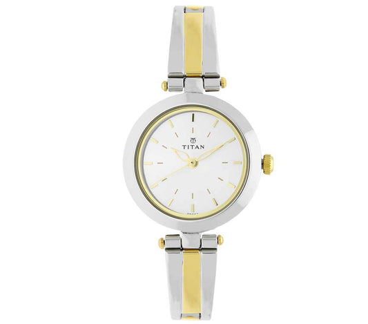 Titan, Women, Analog, Watch, Silver Dial, 2574BM01