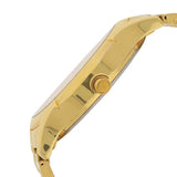 Titan Men's Watch Karishma Collection Analog, White Dial Gold Stainless Strap, 1636YM01 - view 3