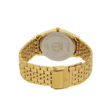 Titan Men's Watch Karishma Collection Analog, White Dial Gold Stainless Strap, 1636YM01 - view 4