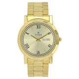 Titan Karishma Analog Men's Watch with Day & Date, Silver Dial and Stainless Steel Strap, 1644BM03