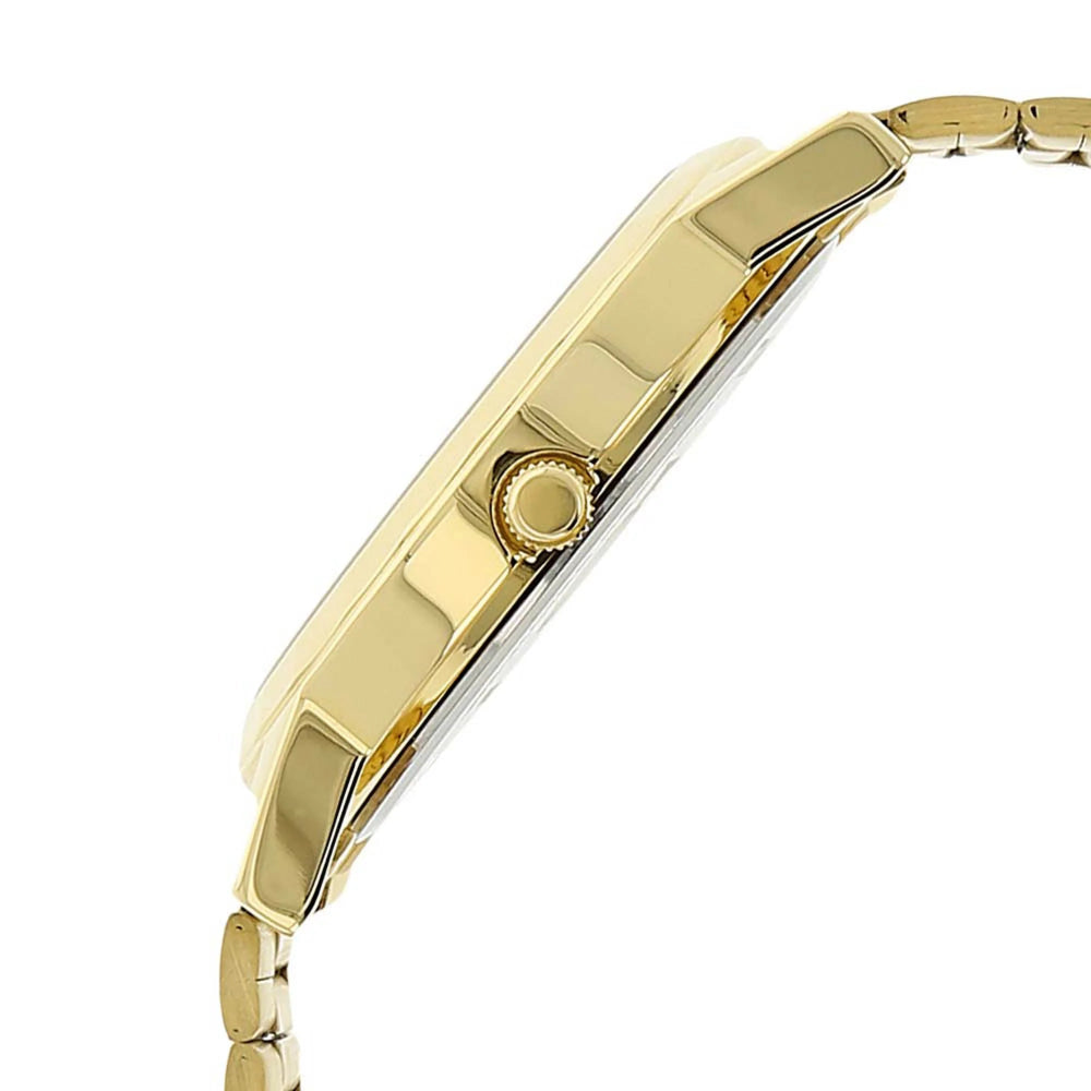 Titan Quartz Analog Men's Watch with Day and Date Champagne Dial Stainless Steel Strap, 1644YM03