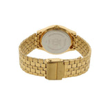 Titan Men's Watch Karishma Collection Analog, Silver Dial Gold Stainless Strap,  1648YM04