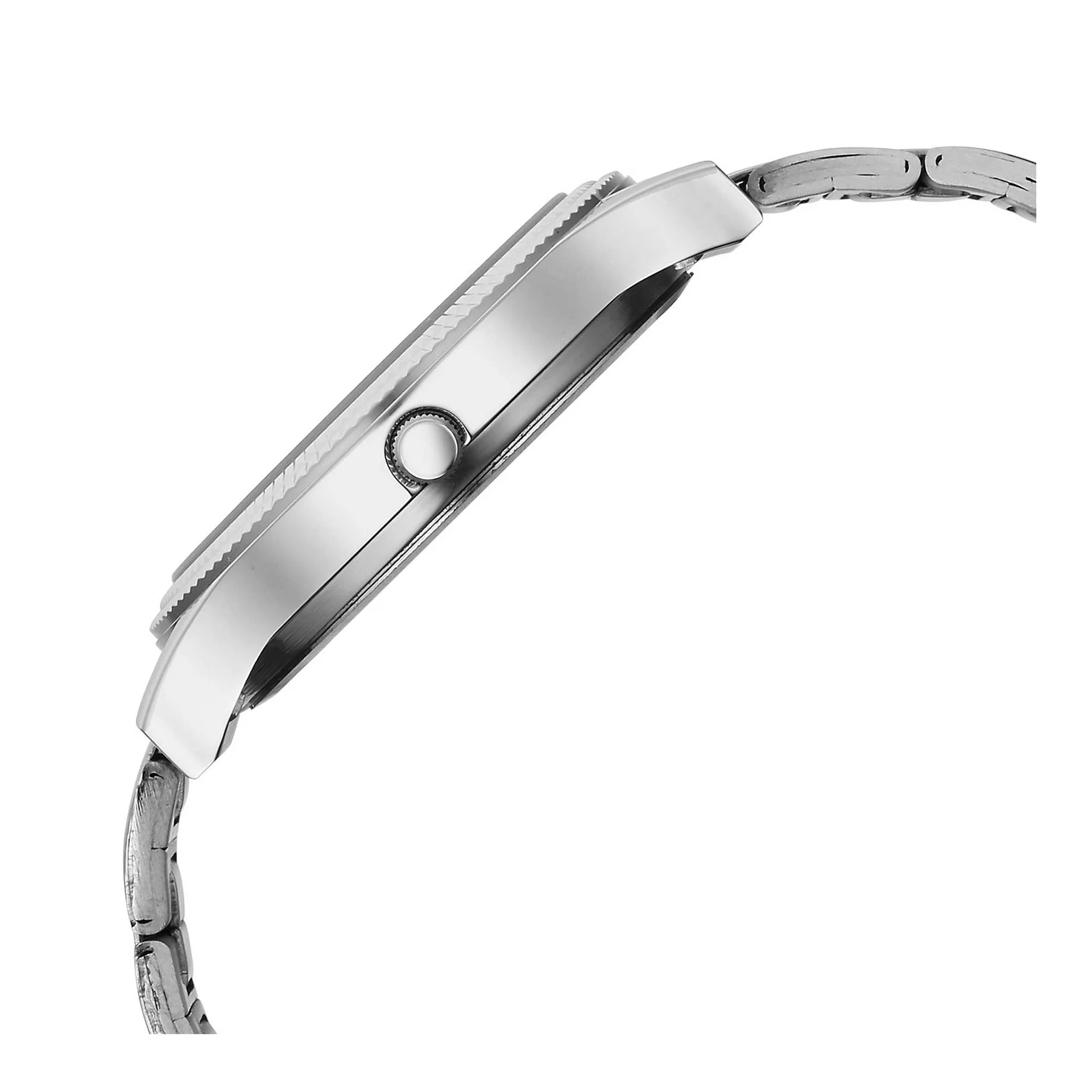 Titan Men's Watch Analog Silver Dial with Silver Stainless Steel Band, 1650SM02