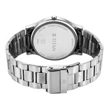 Titan, Men's, Analog Watch, Silver Dial, with Stainless Steel Band, TI-1650SM02