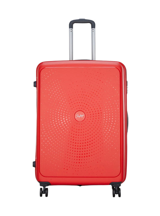 Skybags red luggage