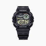Casio, Men's Watch Digital, Black Dial Black Resin Band, WS-1700H-1AVDF