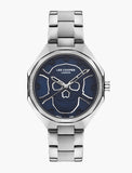 Lee Cooper Men's Watch Analog, Blue Dial, Silver Stainless Steel Strap, LC07640.390 Lee Cooper watch LC07640.390