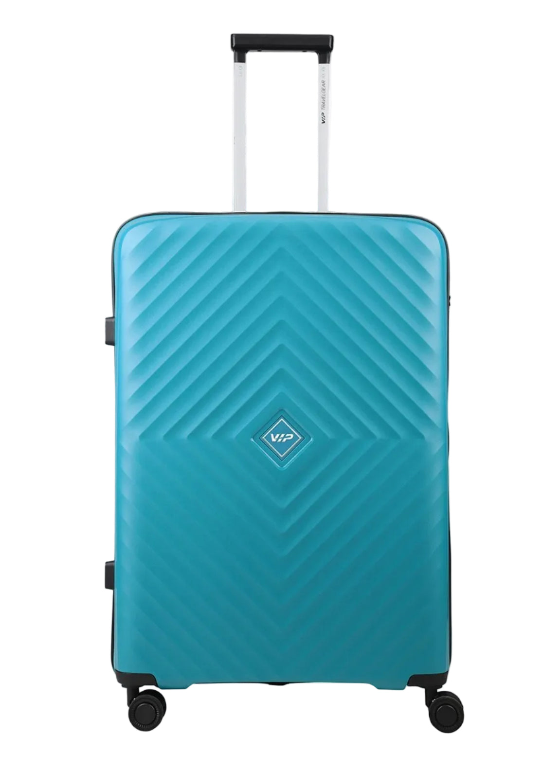 VIP Quad 65cm, 8 Wheel Hardcase Trolley ,Blue, QUAD8W65IBL VIP Medium check-in size travel luggage