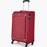 VIP 57cm, 4 Wheel Soft Casing Cabin Trolley, Red, STAPPL57RD
