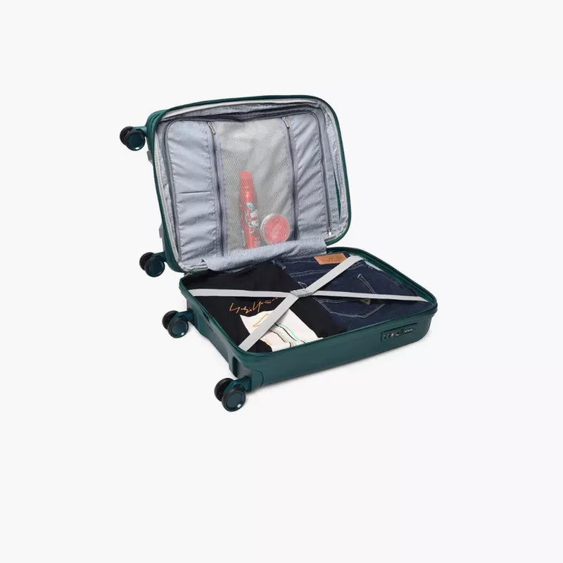 VIP Locus-Max 67cm 8 Wheel Hard Trolley Green, LOCUSMAX67GRN