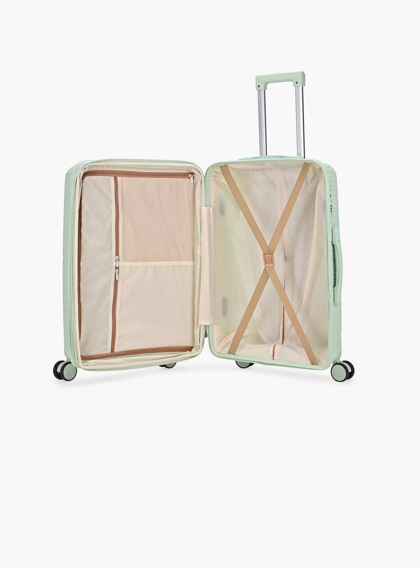 VIP Retreat 56cm Hard Case Trolley 360Â° Light Green, RETREAT56GN