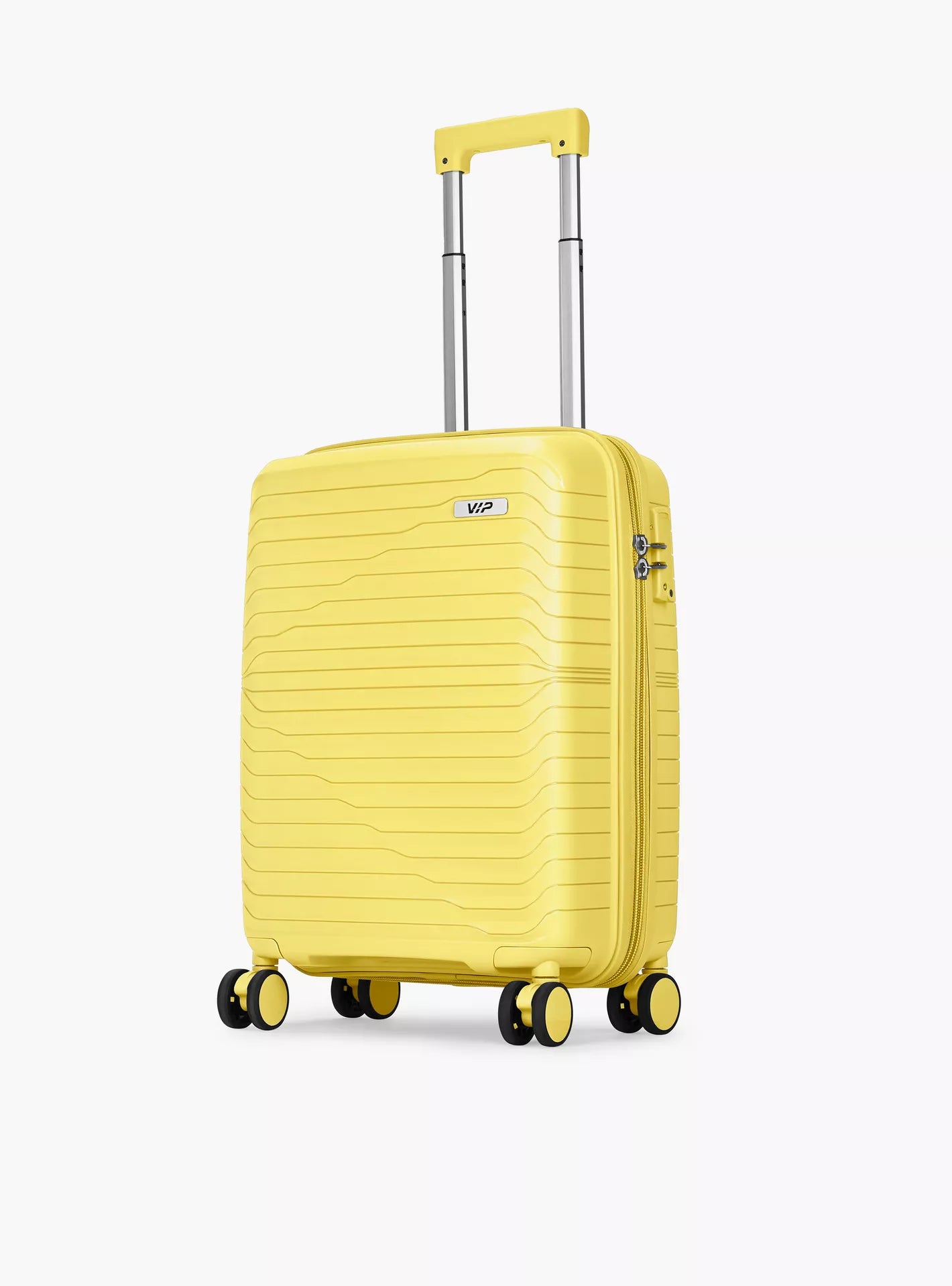 VIP Tourage 56cm Hard Case Trolley 360Â° Light Yellow, TOURAGE56YL