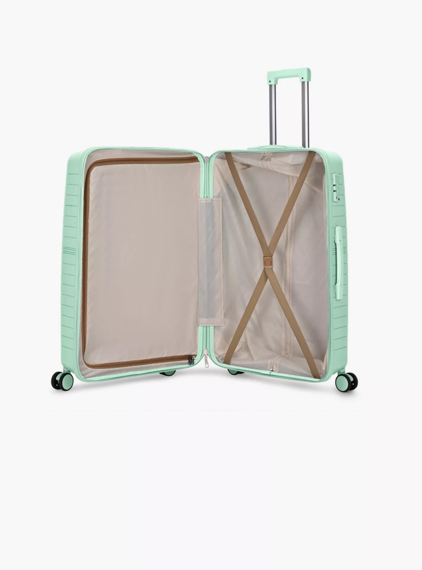 VIP Tourage 82cm Hard Case Trolley 360Â° Light Green, TOURAGE82GN