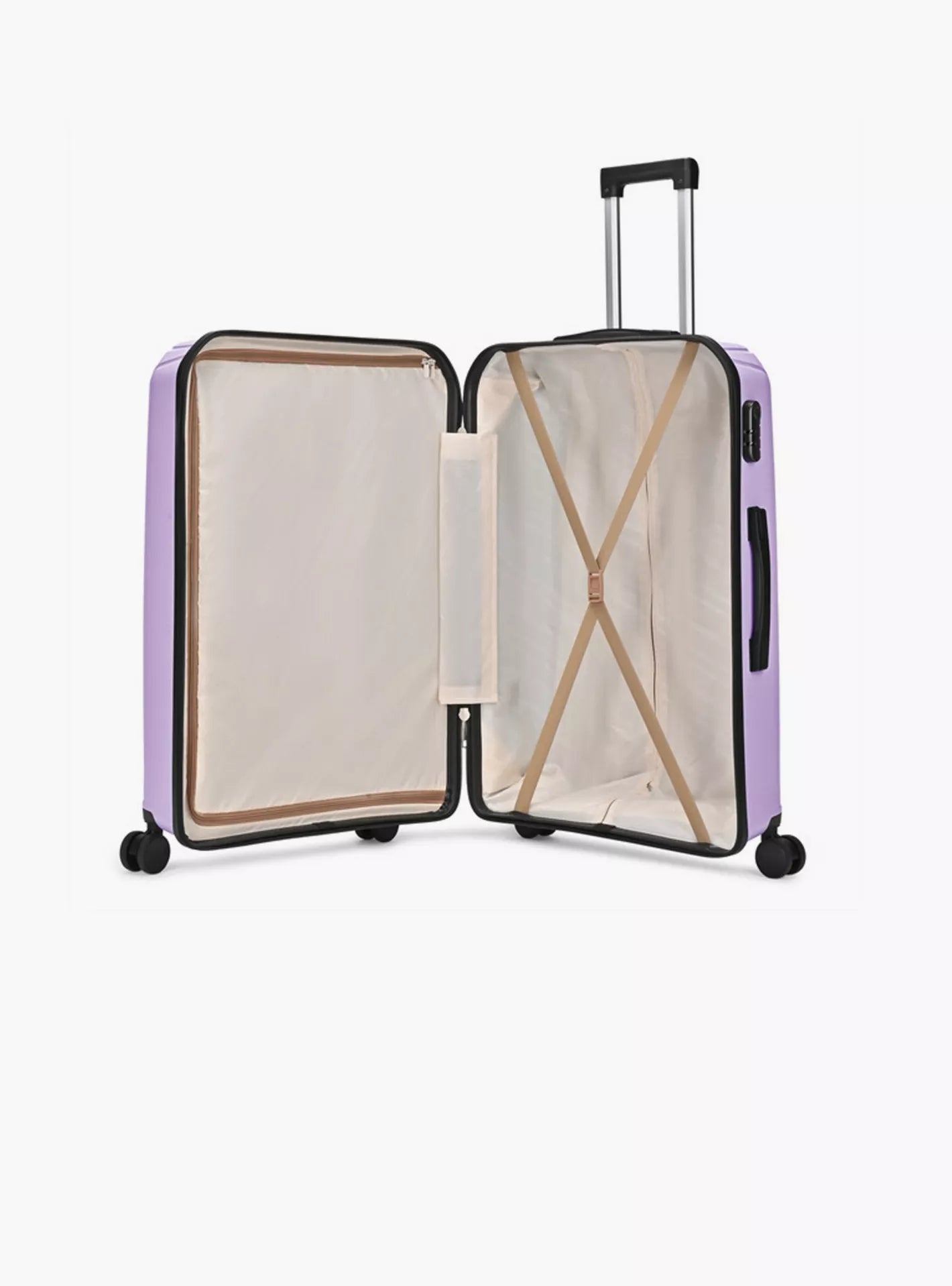 VIP Trekk 65cm Hard Case Trolley 360Â° Light Purple, TREKK65PL