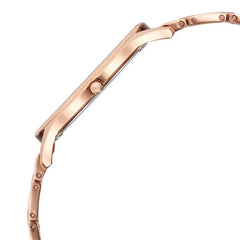 Titan Men's Watch Edge White Dial Rose Gold Stainless Steel Strap Watch, 1683WM01