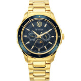 Titan, Men's, Analog Watch, Gold Dial, with Stainless Steel Band, TI-1688KM05