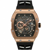 Quantum, Men's, Analog Watch, Black Dial, with Silicone Band, QU-QMG1098.453
