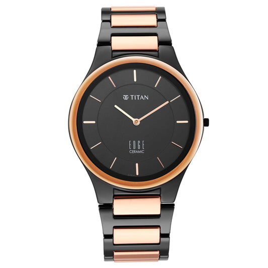 Titan, Men, Analog, Watch, Black Dial, 1696KC01