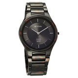 Titan Edge Ceramic Men's Watch Analog in Arctic White Dial With Ceramic Strap, 1696KC04