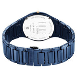 Titan Edge Ceramic Men's Watch Analog Blue Dial with Blue Ceramic Band, 1696KC05