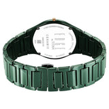 Titan Edge Ceramic Men's Watch Analog Green Dial with Green Ceramic Band, 1696KC10