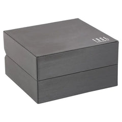 Titan Men's Watch Edge Ceramic - Slimmest Ceramic Analog Watch Silver Dial Grey Strap, 1696QC02