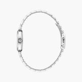 Lee Cooper Women's Analog Watch with Blue Mother Of Pearl Dial and Stainless Steel Band, LC08347.390