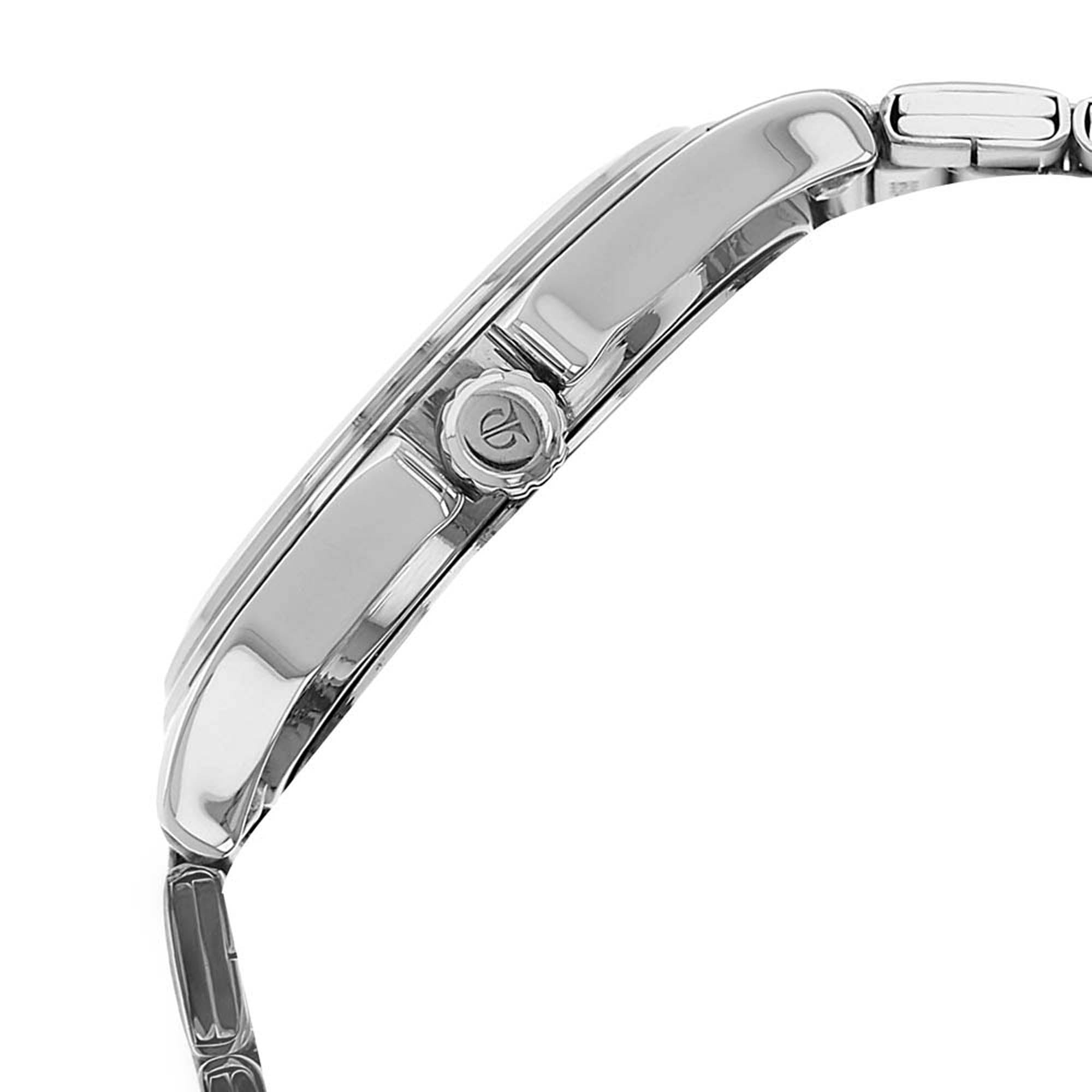 Titan Men's Watch Classique Collection Analog, Black Dial Silver Stainless Strap, 1698SM01 - view 3