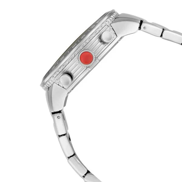 Titan Octane Men's Watch Analog Silver Dial With Silver Stainless Steel  Strap, 1762KM01