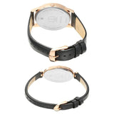 Titan, Unisex, Analog Watch, Black Dial, with Leather Band, TI-1773WL01P