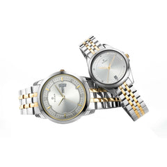 Titan, Unisex, Analog Watch, Silver Dial, with Stainless Steel Band, TI-1774BM01P