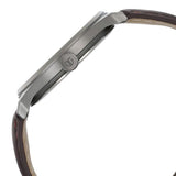 Titan Neo Economy Men's Watch Analog Brown Dial with Brown Leather Strap, 1802QL02