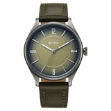 Titan Neo Basics Analog Men's Watch with Green Dial and Green Leather Strap,1802QL05