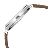 Titan Men's Watch Workwear Collection Black Dial Brown Leather Strap Analog Watch, 1802SL1 - view 4