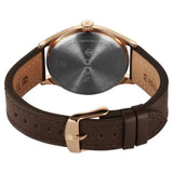 Titan, Men's, Analog Watch, Brown Dial, with Leather Band, TI-1802WL03