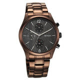 Titan Classique Men's Watch Analog Black Arabic Dial with Black Stainless Steel Band, 1805KM09