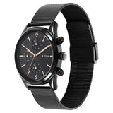 Titan Neo Men's Watch Analog Black Dial With Black Stainless Steel Band, 1805NM05