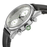 Titan Men's Watch Analog Silver Dial With Black Leather Strap, 1805SL09