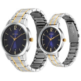 Titan, Unisex, Analog Watch, Blue Dial, with Stainless Steel Band, TI-1806BM01P